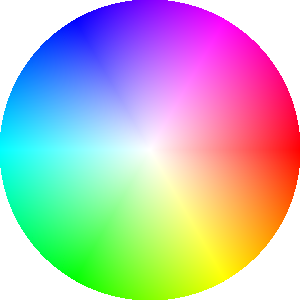 A perfect color wheel.