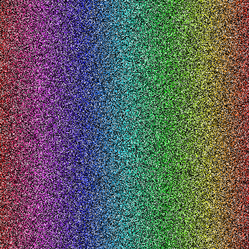 Colors randomly sorted.