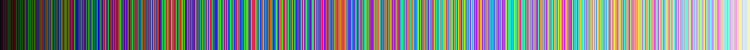 Colors sorted by RGB
