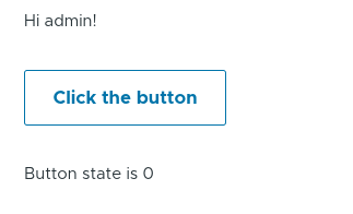 A screenshot of the Drupal dynamic button element as it is first shown on the site.