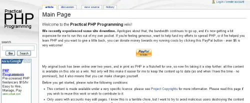 Practical PHP Programming