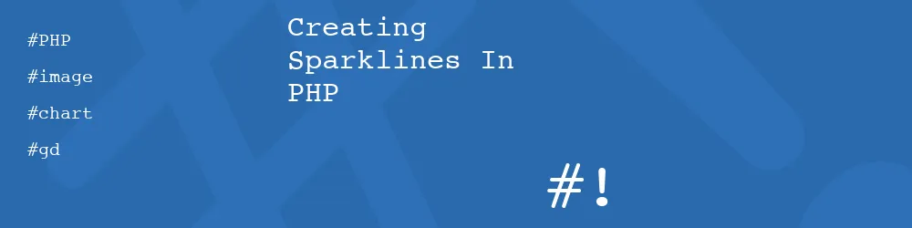 Creating Sparklines In PHP