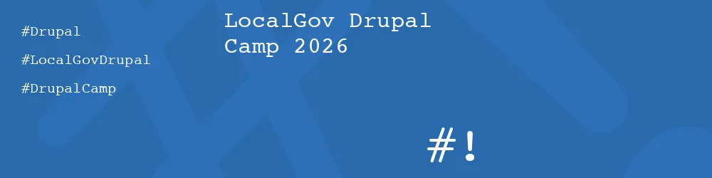 LocalGov Drupal Camp 2026